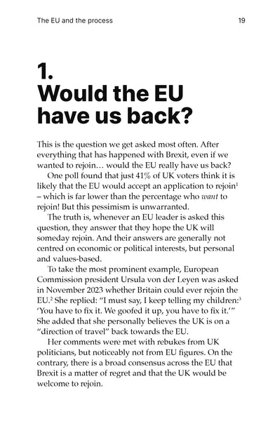 BOOK: Rejoin: The Facts